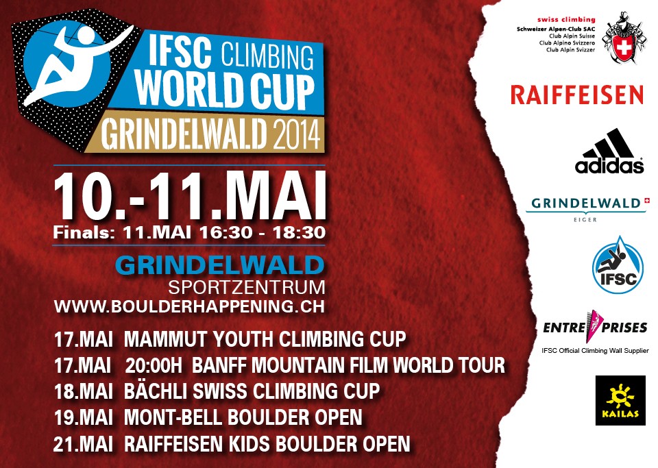 IFSC Climbing Worldcup Grindelwald 2014 