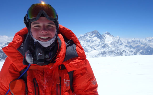 Мэтт Мониц (Matthew Moniz) в Гималаях. май 2014 года 