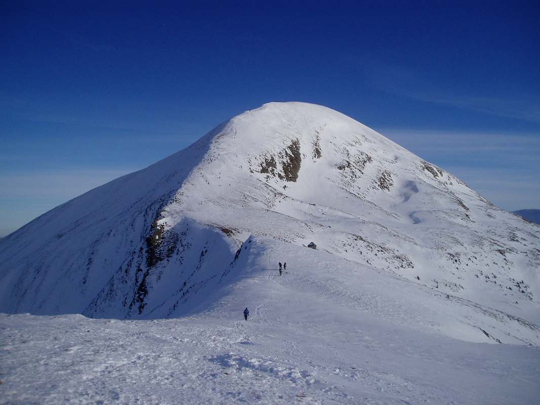 гора Говерла зимой