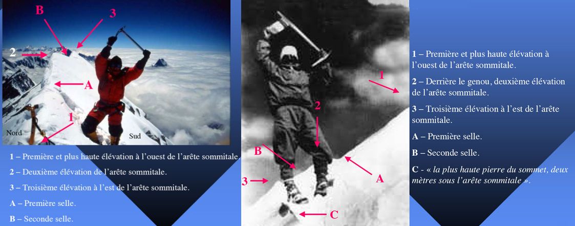  Эту фотографию Jean-Christophe Lafaille сделал специально для того, что бы доказать, что Морис Эрцог всеже был на вершине горы.