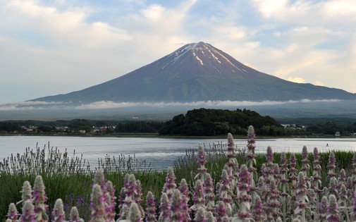  Фудзияма - наивысшая вершина Японии