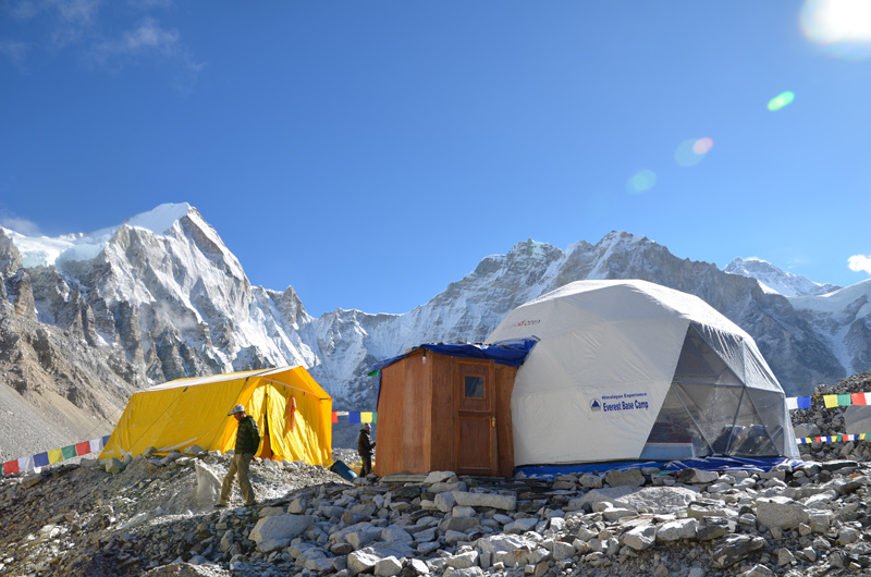 Эверест, базовый лагерь