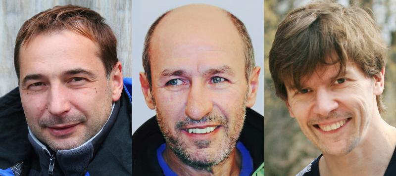 Погибшие на Нангапарбат украинские альпинисты Свергун Игорь, Кошаев Бодави и Коняев Дмитрий.