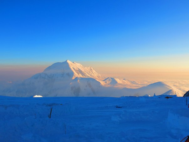 Украинские альпинисты на вершине Северной Америки - горе Мак-Кинли (Денали)