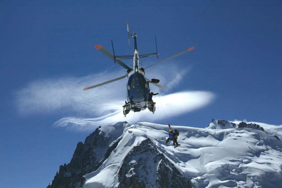 Спаскоманда на Mont Blanc du Tacul