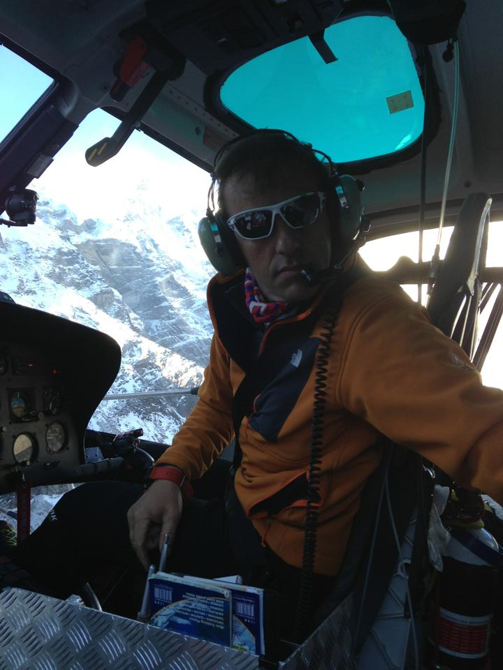 Маурицио Фолини (Maurizio Folini) у Эвереста. 2013 год 