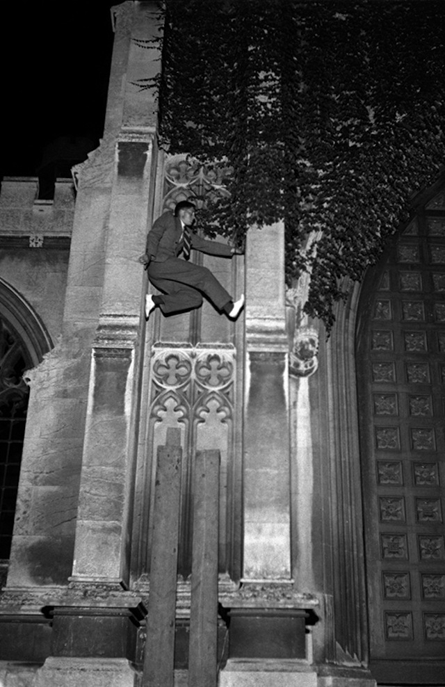 Ночные "альпинисты" Кембриджа 1930 год (+ФОТО)