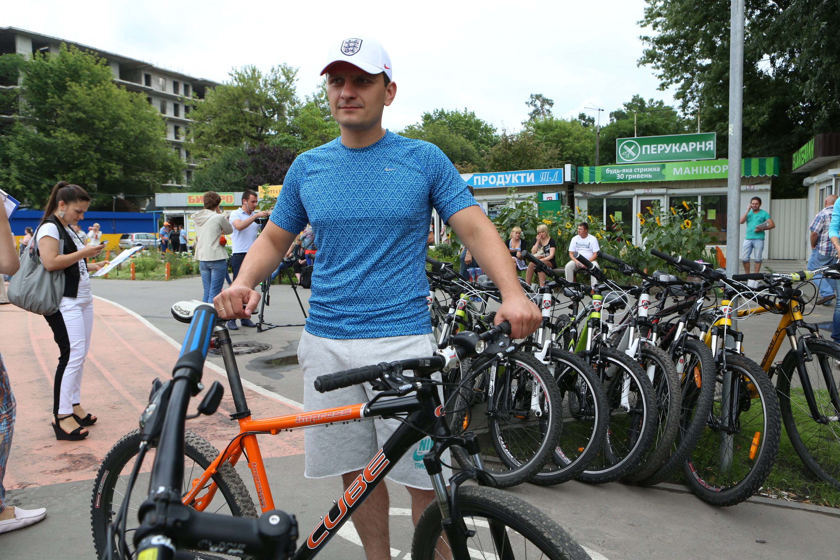 Велодорожки в Киеве