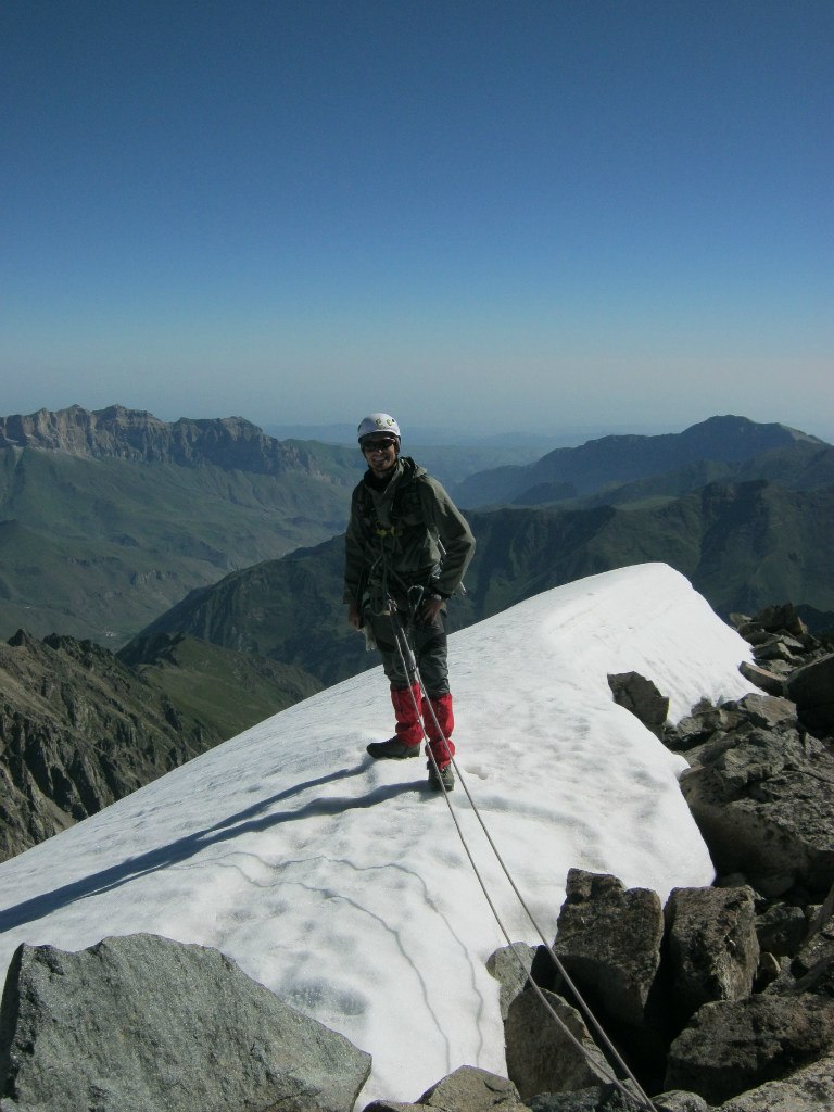 УТС Черкасской областной Федерации Альпинизма и Скалолазания в Безенги 2014