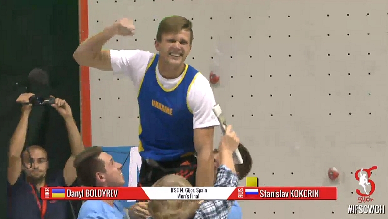 Даниил Болдырев - победитель Чемпионата Мира и новый рекордсмен мира по скалолазанию в дисциплине скорость