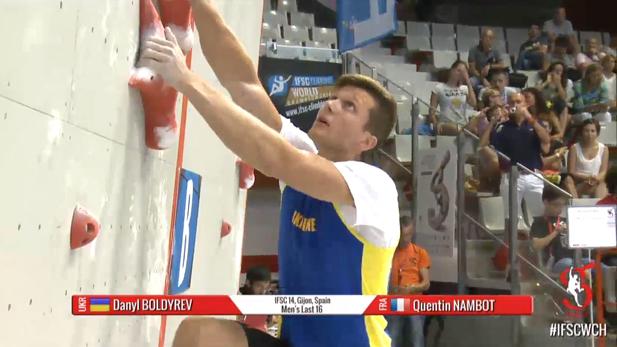 Даниил Болдырев в финальных стартах Чемпионата Мира 2014 года 