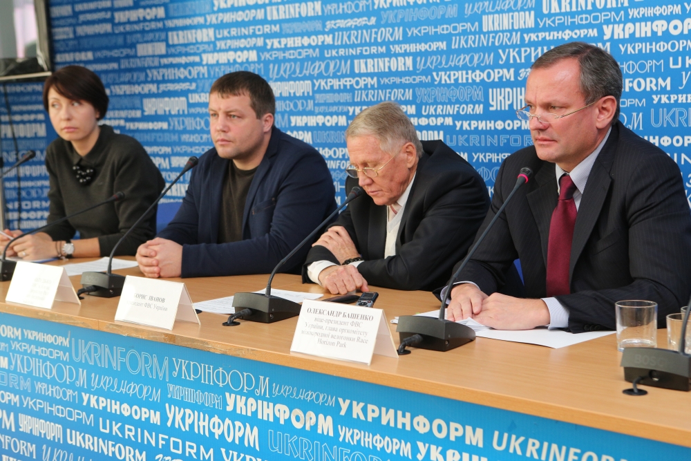 пресконференция представителей Федерации велоспорта Украины и ФВС г. Киева