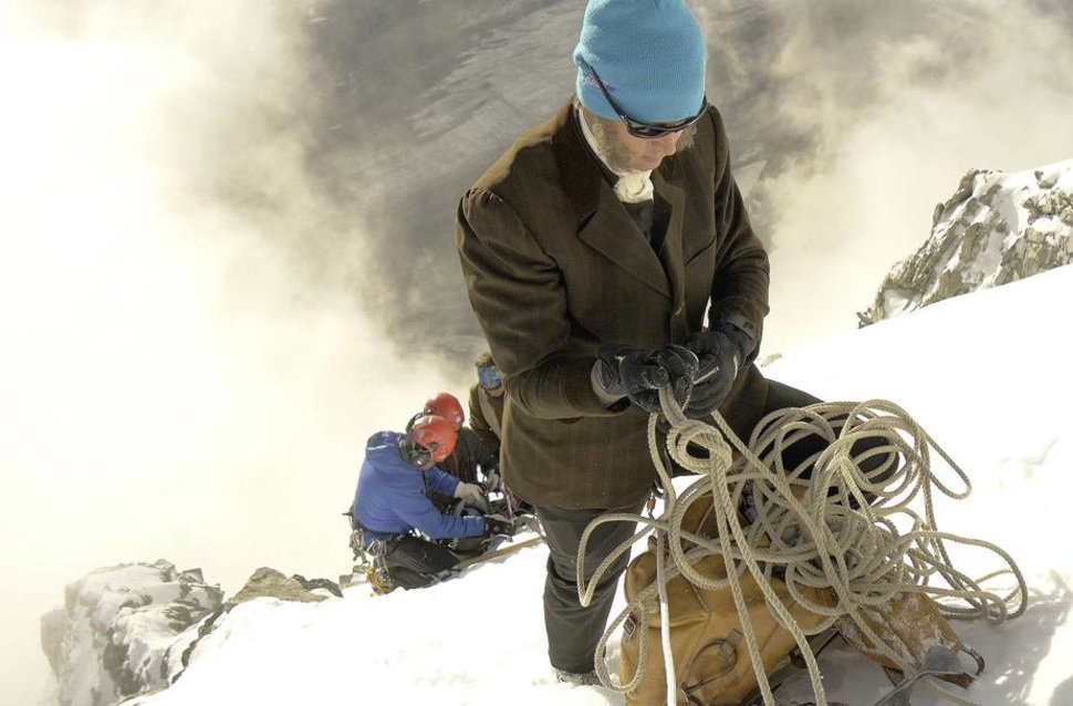 В восхождении на Маттерхорн альпинисты пользовались веревкой изготовленной по старому образцу