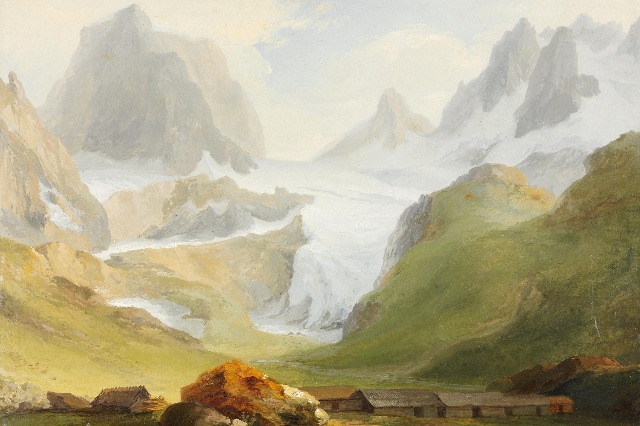Каспар Вольф (Caspar Wolf); ледник «Нижний Гриндельвальдский глетчер» («Unterer Grindelwaldgletscher») и удар молнии, примерно в 1775 г. Каспар Вольф (Caspar Wolf); ледник «Нижний Гриндельвальдский глетчер» («Unterer Grindelwaldgletscher») и удар молнии, примерно в 1775 г.   Панорама с вершины Бенизегг (Bänisegg) и взгляд на «Нижний Гриндельвальдский глетчер»; 1778 г. Панорама с вершины Бенизегг (Bänisegg) и взгляд на «Нижний Гриндельвальдский глетчер»; 1778 г.   Южный выход из ущелья Далашлухт (Dala-Schlucht). Южный выход из ущелья Далашлухт (Dala-Schlucht).   «Пещера Дракона» недалеко от города Станс (Stans). «Пещера Дракона» недалеко от города Станс (Stans).   Долина Гадменталь (Gadmental) с вершинами Титлис (Titlis), ледником Венденглетчер (Wendengletscher), горами Грассен (Grassen) и Фюнффингерштёкен (Fünffingerstöcken); 1778 г. Долина Гадменталь (Gadmental) с вершинами Титлис (Titlis), ледником Венденглетчер (Wendengletscher), горами Грассен (Grassen) и Фюнффингерштёкен (Fünffingerstöcken); 1778 г.