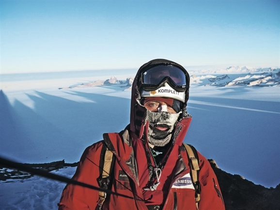 Энди Киркпатрик (Andy Kirkpatrick) в Антарктиде