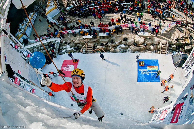  Кубок Мира по ледолазанию 2015 в Корейском городе Чеонгсонг (UIAA Ice Climbing World Cup 2015, Cheongsong