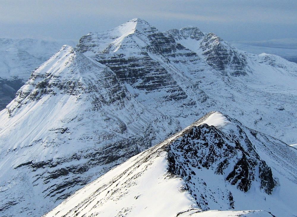 гора Лиатак (Liathach) высотой 1055 метров