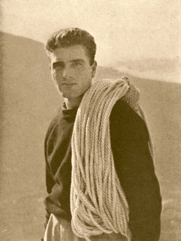 Чезаре Маэстри (Cesare Maestri) в 1953 году