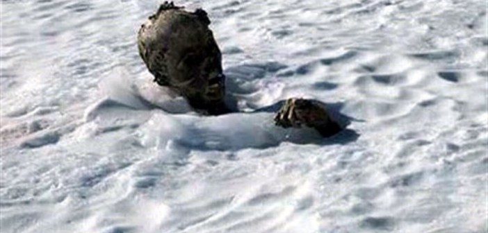 Найденные мумии на вулкане Орисаба