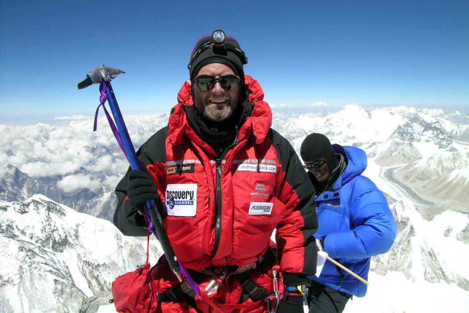 Эндрю Лок (Andrew Lock) на Эвересте