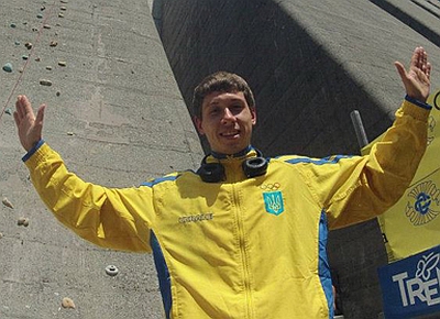 Ярослав Гонтарик - обладатель Кубка Украины по скалолоазанию в дисциплине скорость 2015 