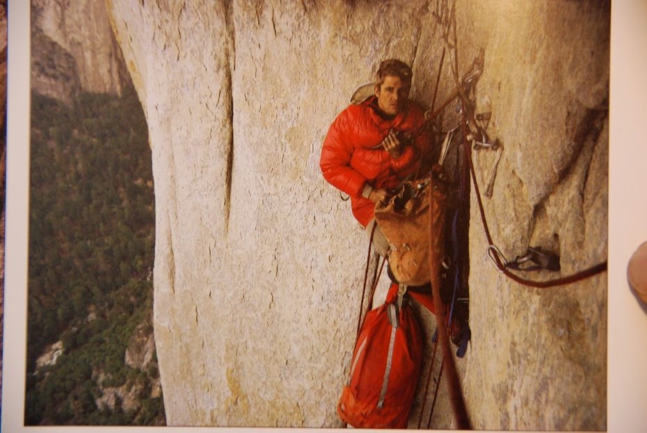 Петер Хабелер (Peter Habeler). Эль-Капитан, Salathe Wall, первое европейской восхождение, 1970 г. Фото © Дуг Скотт 