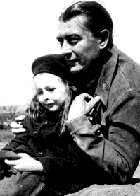 Борис Лисаневич с дочерью Ксенией