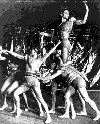 Борис Лисаневич и Серж Лифарь (сцена из балета)