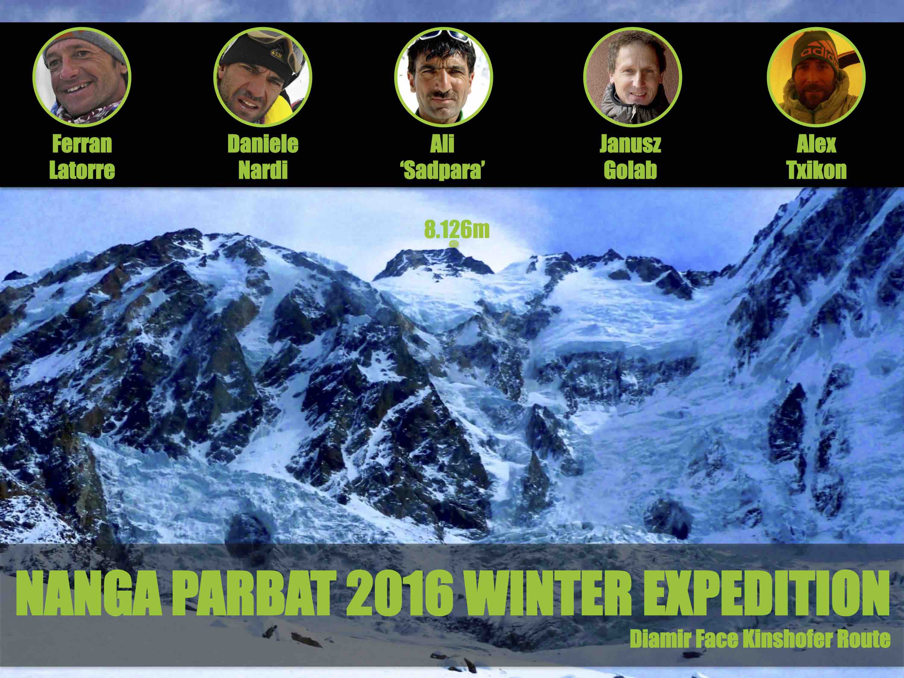  Состав команды "Nanga Parbat 2016 Winter Expedition"