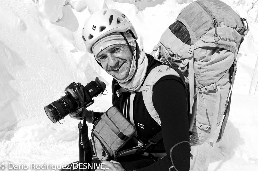 Ферран Латорре (Ferran Lattorre) на склоне Эвереста