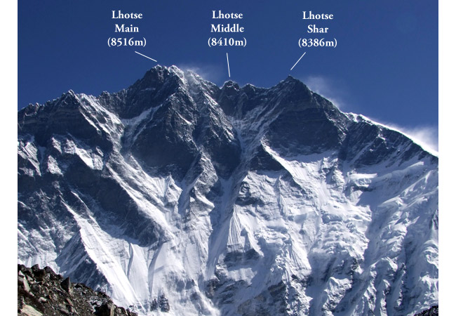 Лхоцзе, Южная стена (South Face Lhotse)