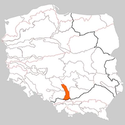 Краковско-Ченстоховская возвышенность (или еще ее называют Польской Юрой) 