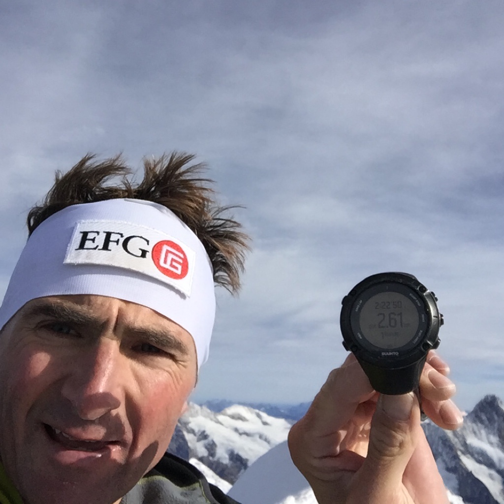 Ули Штек (Ueli Steck). 17 ноября 2015 года. Новый скоростной рекорд восхождения на Северной стене Эйгера