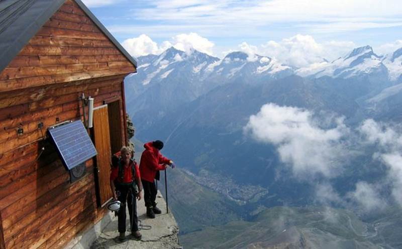 горная хижина в Альпах