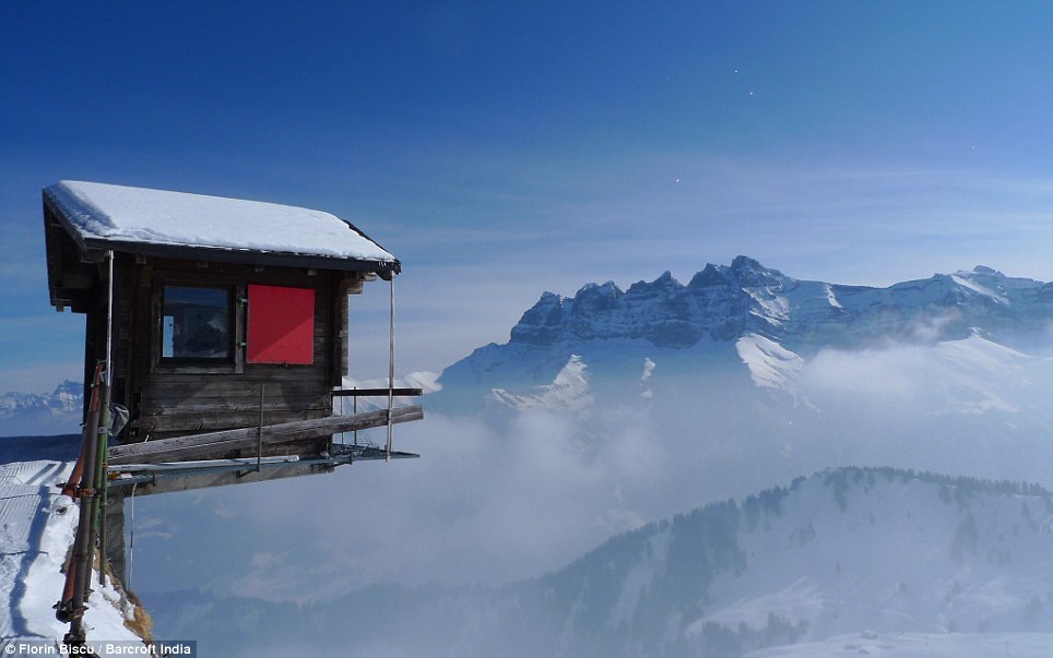 горная хижина в Альпах