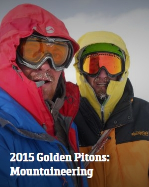 Никита Балабанов и Михаил Фомин - победители премии "The Golden Piton" в номинации  mountaineering