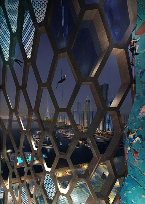 325-метровый небоскреб для экстремалов в Дубае