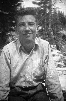 Глен Доусон (Glen Dawson) в горах Сьерра Невада в 1931 году