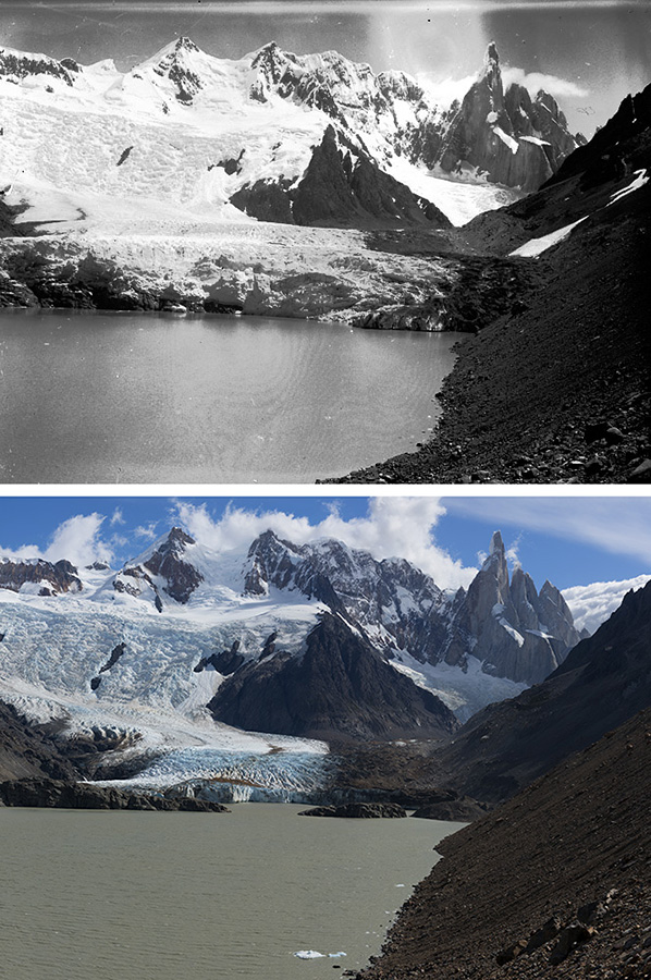 гора Серро-Торре (Патагония) В 1945 и 2016 годах