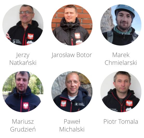 Участники польской экспедиции на К2