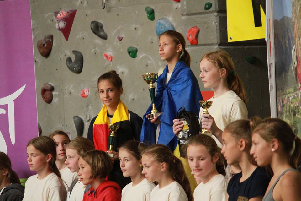 Потапова Ника — победитель международных скалолазных стартов «Youth Colour Climbing Festival» в Австрии.