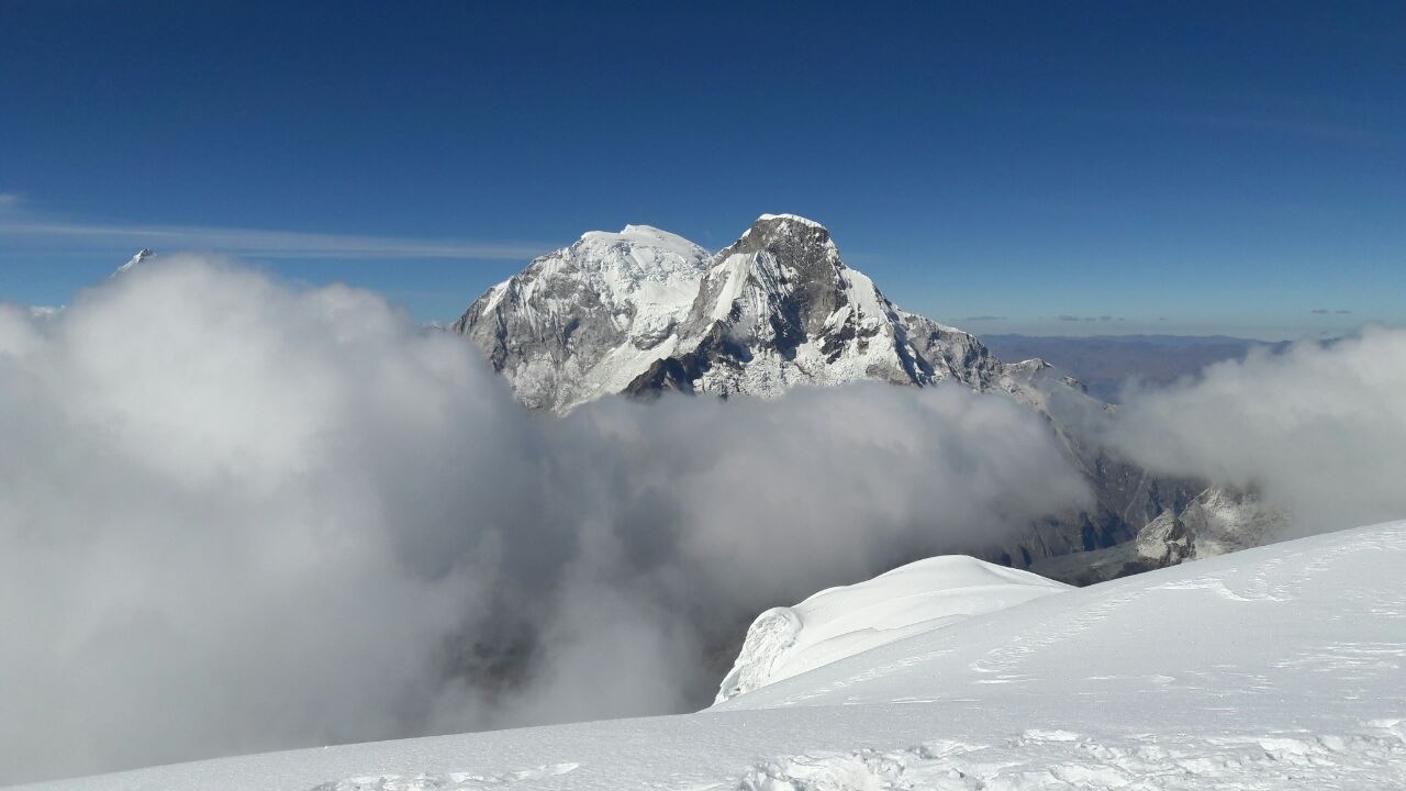 Группа Харьковских альпинистов в Андах