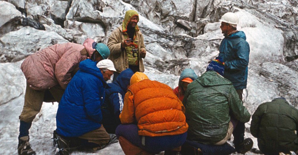 Туристы в горах Кавказа. Фото: Владимир Чеботарев
