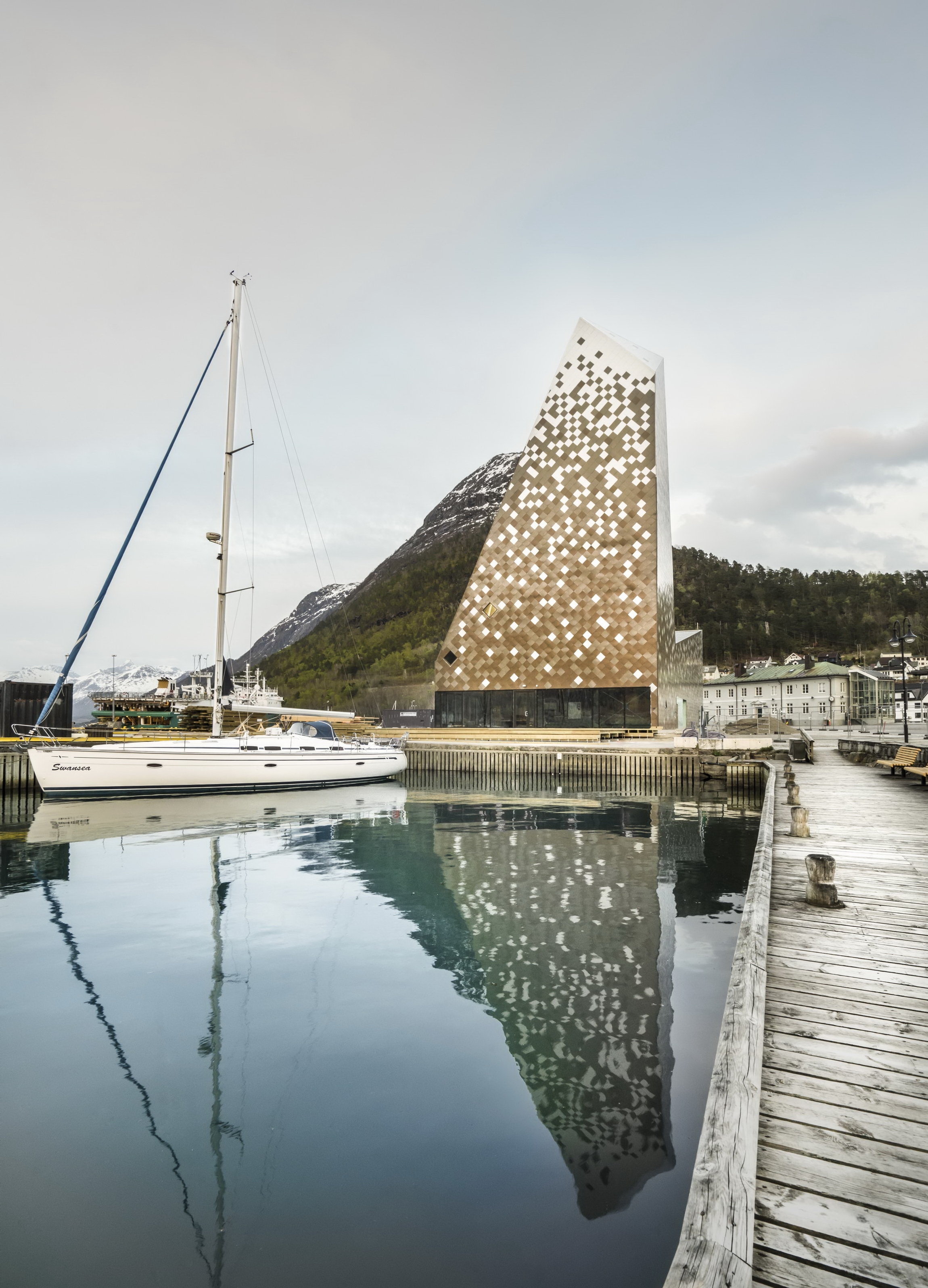 Норвежский скалолазный центр © Fotografandre.no