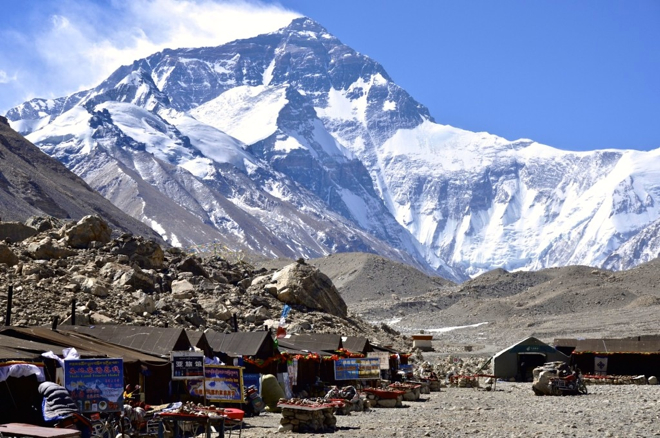 Эверест со стороны Тибета