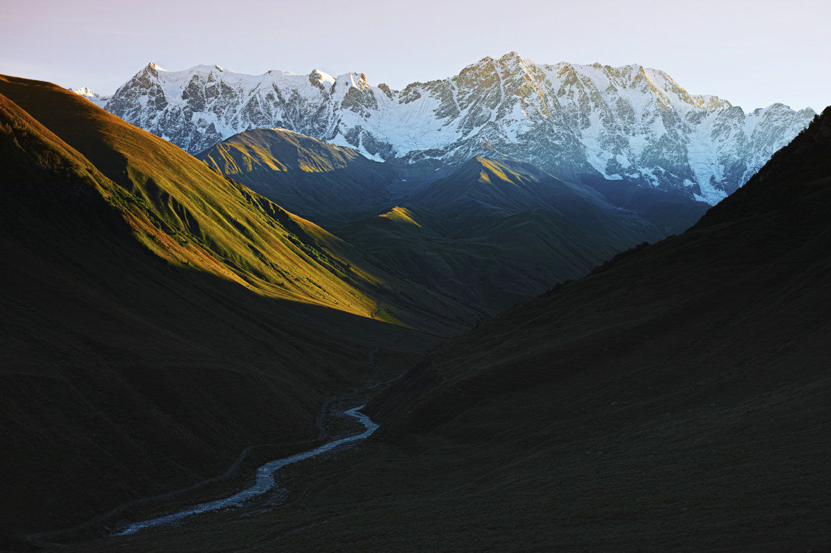 Гора Шхара в Сванети, фото Томаса Вахе (THOMAS VAHÉ)