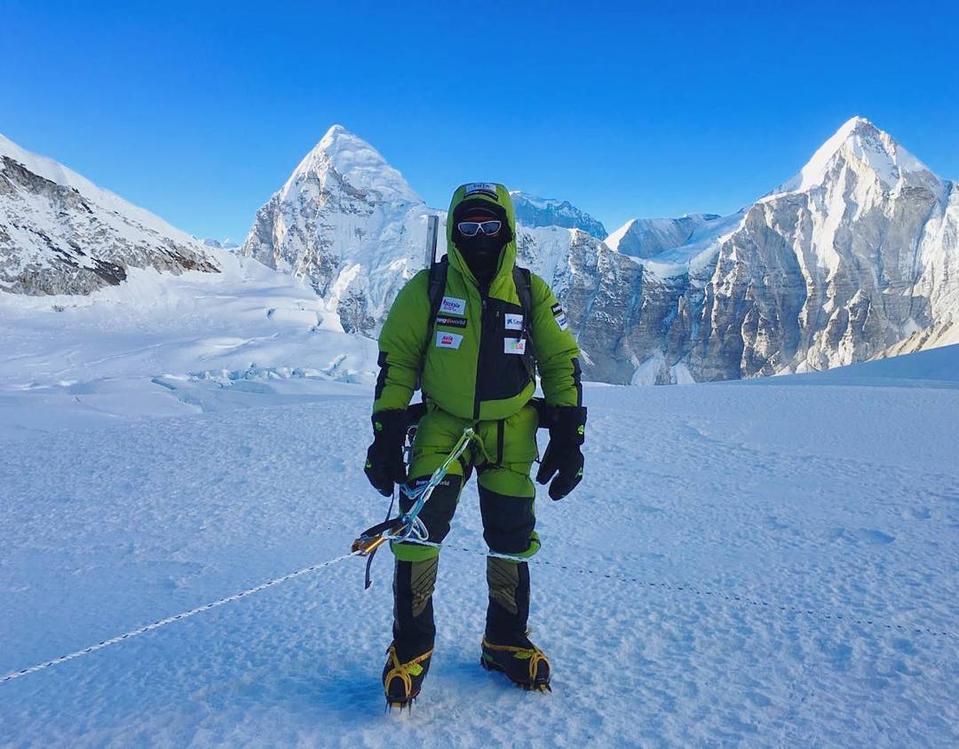 Алекс Тикон (Alex Txikon) в восхождении на Эверест. январь 2017