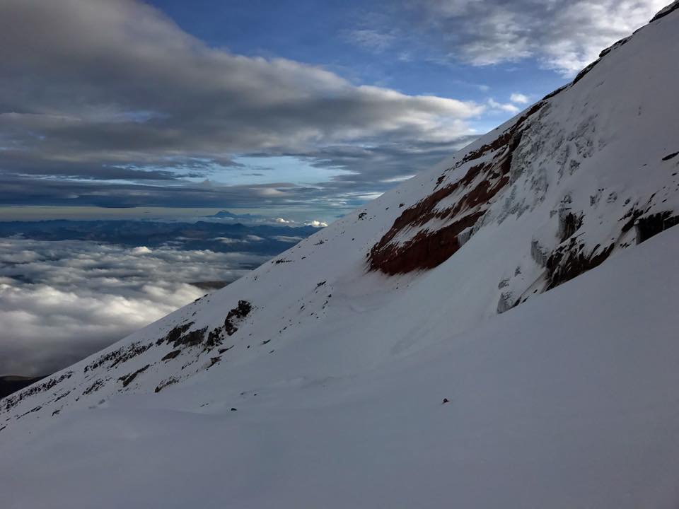 Группа Валентина Сипавина взошла на очередную вершину Южно-Американского континента и Эквадора - Чимборасо (6310м)!
