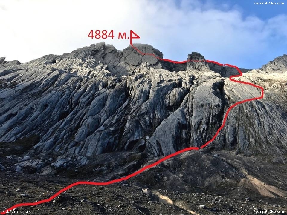 Пирамида Карстенз (Carstensz Pyramid, 4884 м) маршрут восхождения