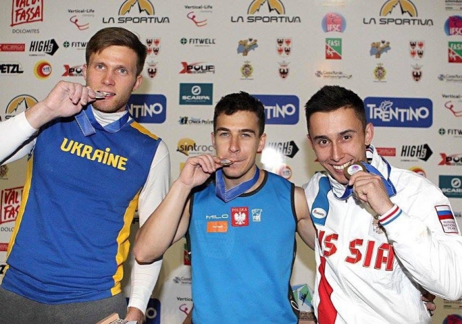 Даниил Болдырев - серебряный призер Чемпионата Европы в дисциплине скорость